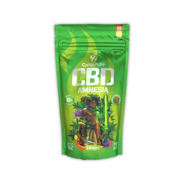Canapuff 69 amnesia cbd ziedai